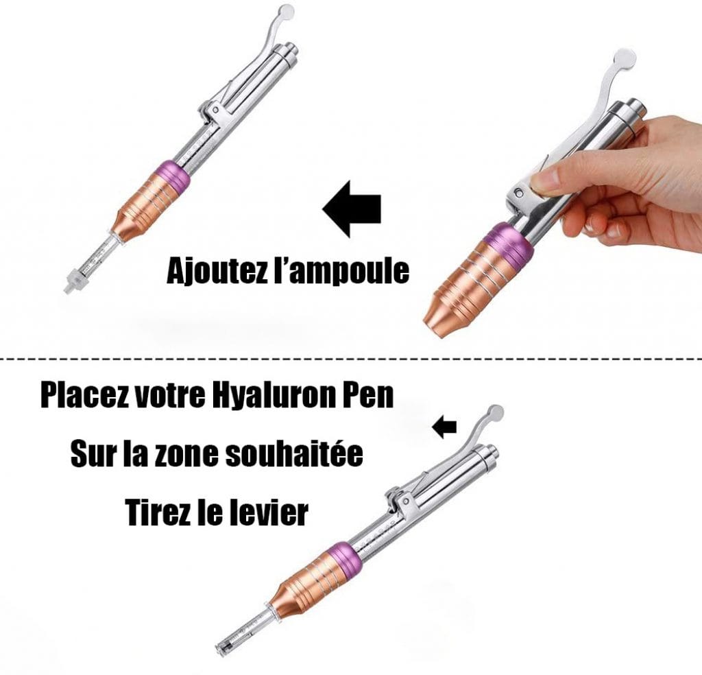 utilisation du hyaluron pen